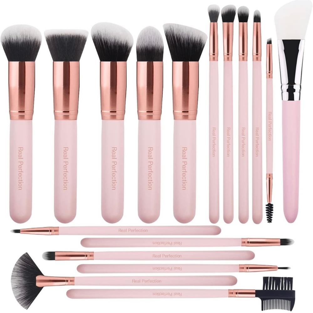 New Real Perfection Makeup Brushes 16pcs Makeup Brushes Set